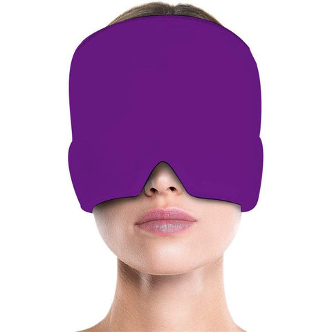 Relief Hat Cold Compress Therapy Cap  Ice Head Wrap Pack-BH01396-Veeddydropshipping