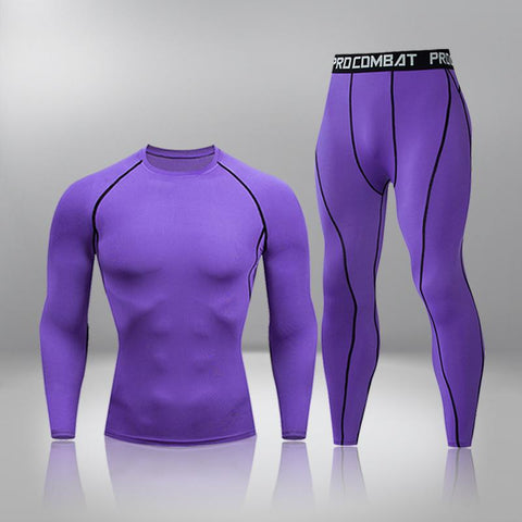 Warm First Layer Man Undrewear Set Compression Quick Drying-MF01541-Veeddydropshipping