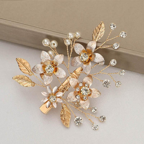 Chinese Hairpins Bride Hair Clips Hair Accessories -JW00494-Veeddydropshipping