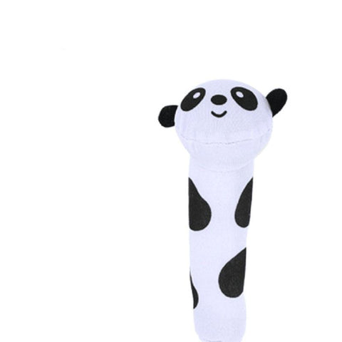 8 Styles Animal Shape Hand Bell Ring Rattles Plush Soft BB Stick Toys-TB00524-Veeddydropshipping