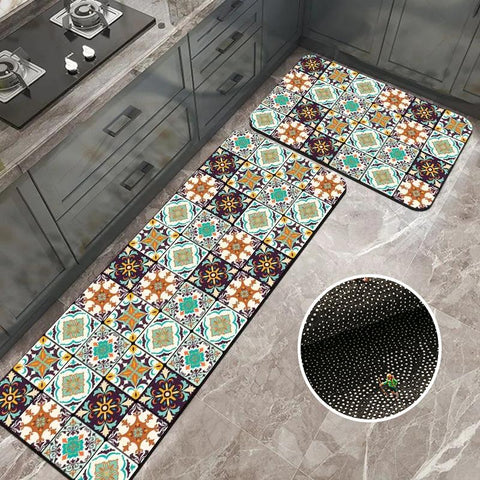 Non-slip Kitchen Carpets Rug Entrance Door Mat-HA00454-Veeddydropshipping