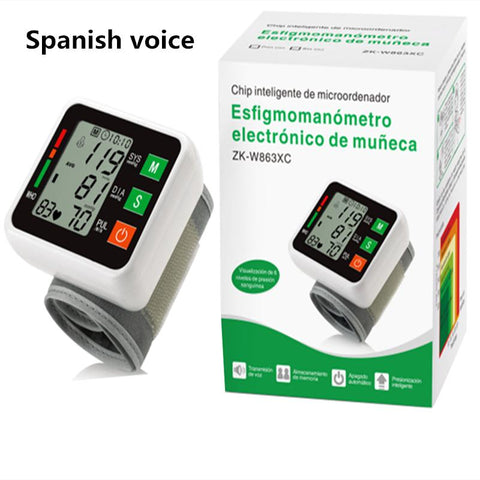 Voice broadcast Wrist Blood Pressure Monitor Tonometer Meter-BH00781-Veeddydropshipping