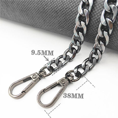 Metal Aluminum Bag Chain Lock Replacement Parts Accessories-HA00070-Veeddydropshipping