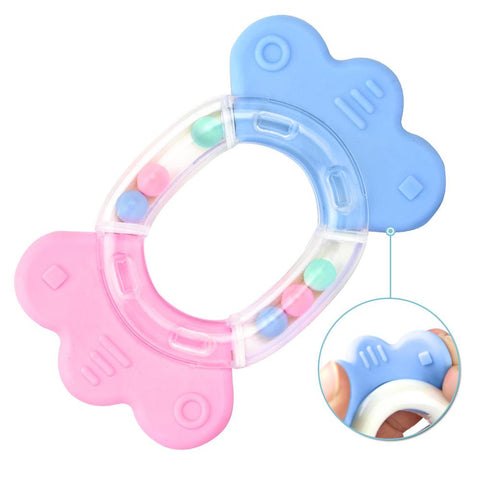 Newborn Baby Teether Rattles Mobiles Plastic Hand Shaking Bell Toy-TB00828-Veeddydropshipping