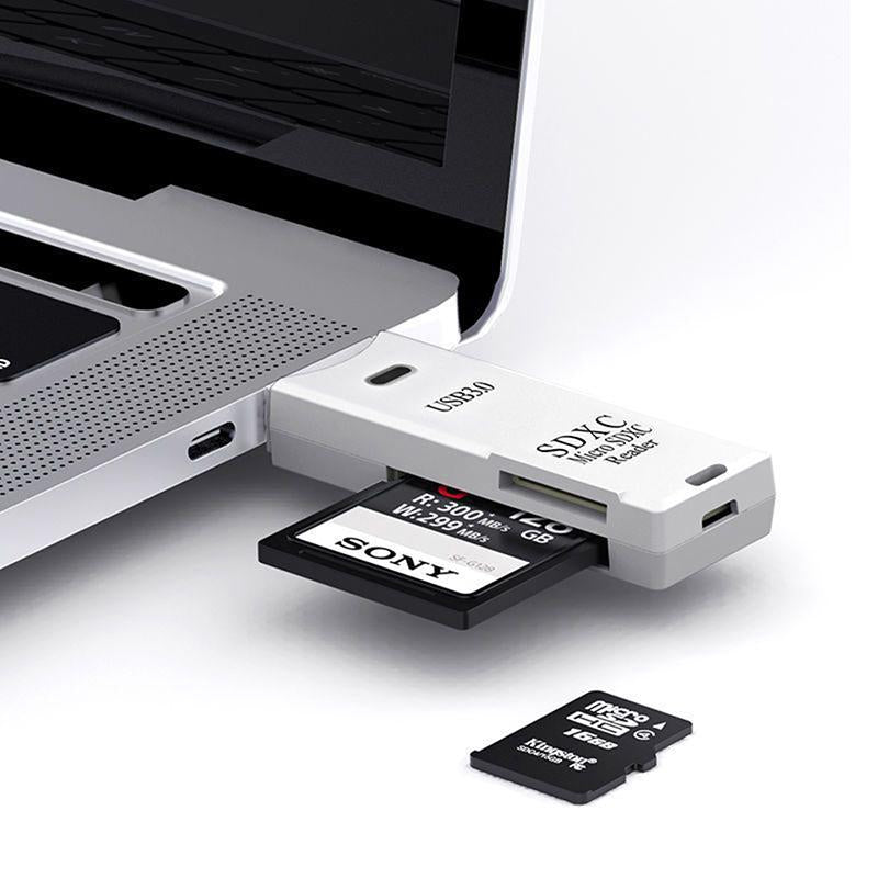 2 IN 1 Card Reader USB 3.0 Micro SD TF Card Memory Reader High Speed -CE01422-Veeddydropshipping