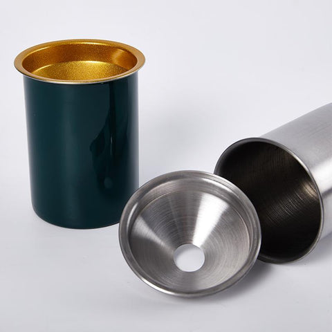 Ashtray Round Windproof Stainless Steel Smokeless-HA01004-Veeddydropshipping