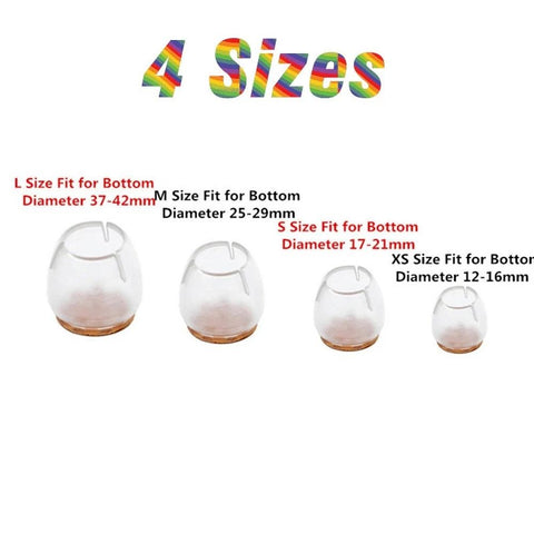Chair Leg Caps Silicone Feet Pads Floor Protector-HA01754-Veeddydropshipping