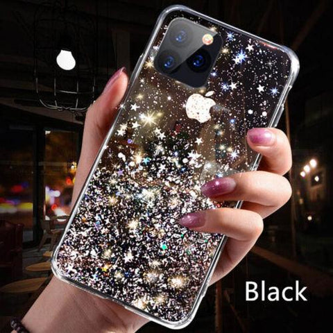 Bling Glitter Sparkle Hard Case Cover For iPhone 14 Pro Max 12 13 11 X XS XR 7 8-PA00149-Veeddydropshipping