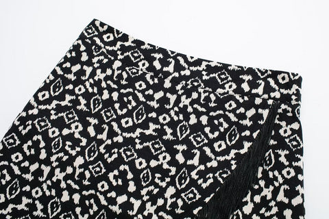 women high waist short skirt-WF00552-Veeddydropshipping