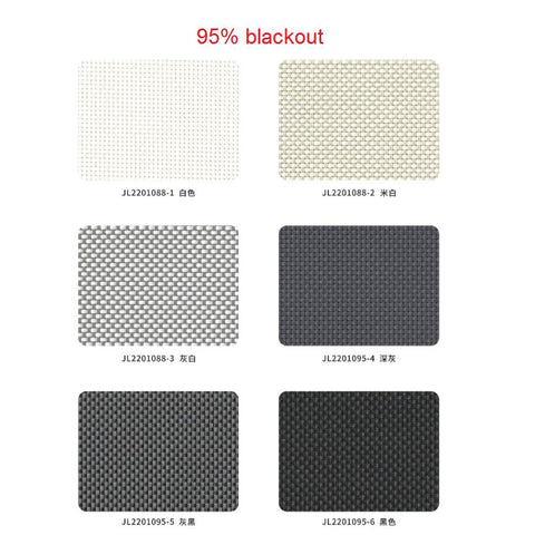 Smart Roller Shades Cordless Motorized Blinds Shutters Voice Control Alexa-TI01096-Veeddydropshipping