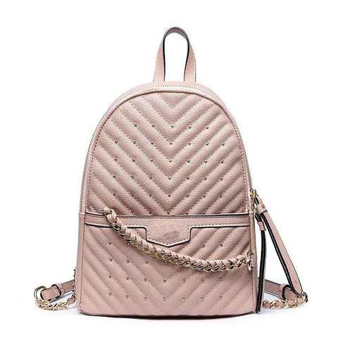 Fashion Backpack All Travel Leisure Rivet Backpack-BS00052-Veeddydropshipping