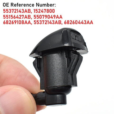 2X Front Windshield Wiper Washer Jet Nozzle Kit For Jeep Grand-AM00213-Veeddydropshipping