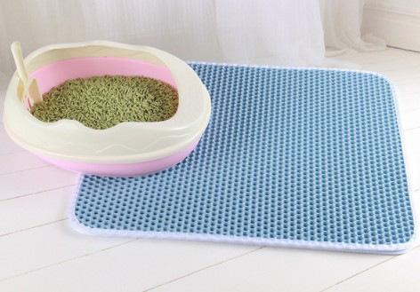 Waterproof Pet Cat Litter Mat Double Layer-HA01398-Veeddydropshipping