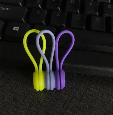 3pcs/pack Multifunction Magnet Earphone Cord Winder For IPhone Phone TV DVD PC Wires Cables-PA00853-Veeddydropshipping