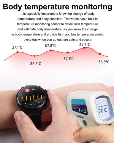 Smart Watch Men Laser Health Heart Pressure Sports Watches -JW00822-Veeddydropshipping