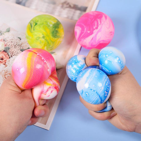 New Peculiar TPR Glaze Vent Relief Squeeze Ball Dazzling-TB01536-Veeddydropshipping