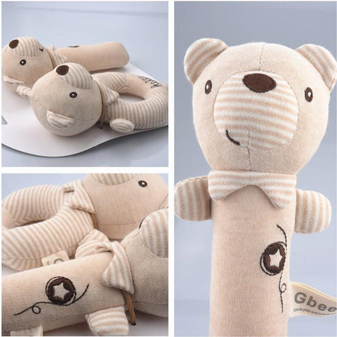 Newborn Baby Rattles Rabbit Bear Grab Ability Training Toys-TB00755-Veeddydropshipping