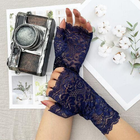 Women Sexy Lace Gloves Ladies-WF01085-Veeddydropshipping