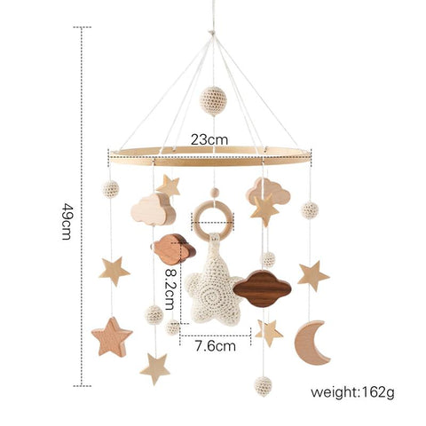 Let&#39;s Make Dropshipping Baby Mobile Cartoon Bed Bell 0-12 Months Baby Bed-TB00512-Veeddydropshipping