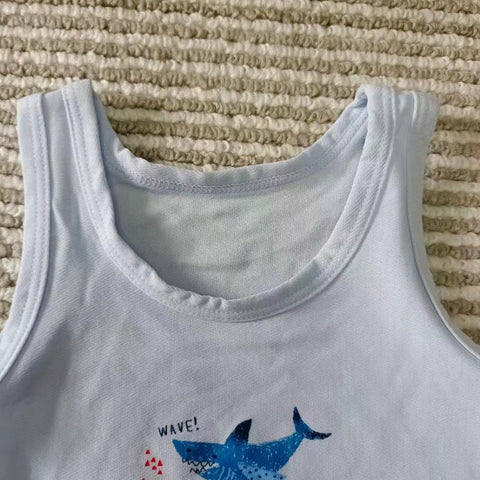 Kids Hero Sports Tank Top Vest Boys Cosplay Luminous Sleevelees-TB01147-Veeddydropshipping
