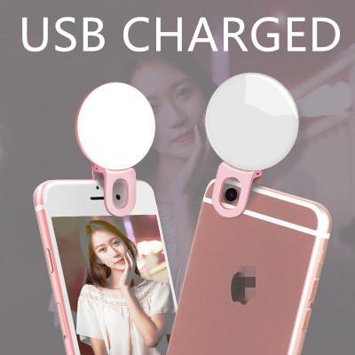Led Selfie Lamp Ring Novelty Makeup Lightings Led lights Decoration Mobile Phones Photo Night Light-PA00837-Veeddydropshipping