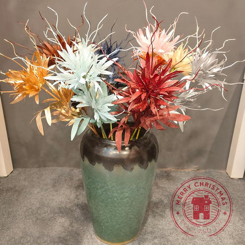 Epiphyllum Simulated Flower Arrangement Fake Flowers-HA00686-Veeddydropshipping