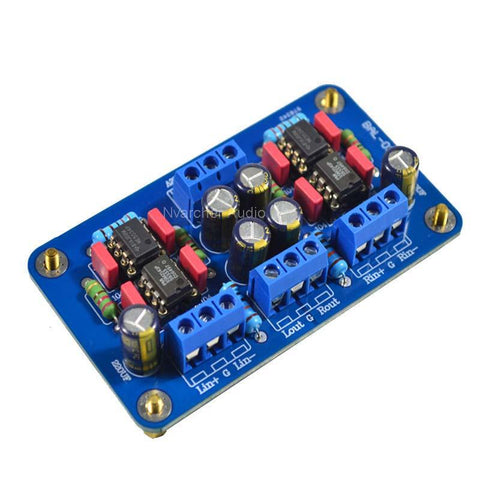 SSM2141 Balanced XLR Signal To Unbalanced RCA Single-ended Power Amplifier -CE01030-Veeddydropshipping