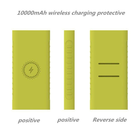 New Silicone Protector Case For xiao mi powerbank 10000mAh PLM11ZM Wireless Powerbank-PA00451-Veeddydropshipping