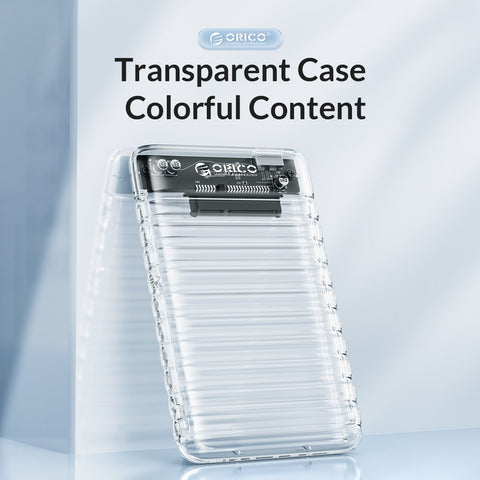 Transparent Case  External Hard Drive Case-CO00935-Veeddydropshipping