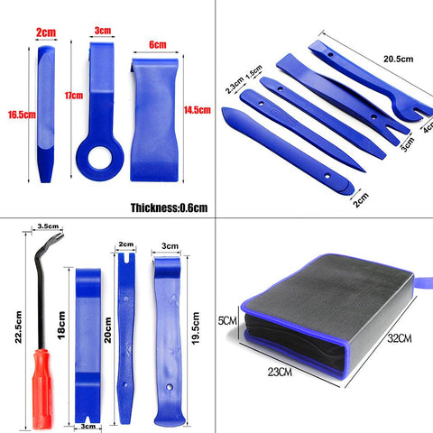 Auto Door Clip Panel Trim Removal Tools Kits Navigation Blades-AM00504-Veeddydropshipping