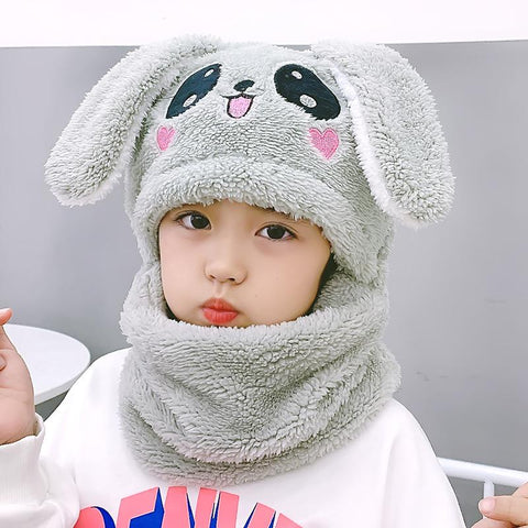 Hats And Neck Gaiter Set Rabbit Hat-Veeddydropshipping