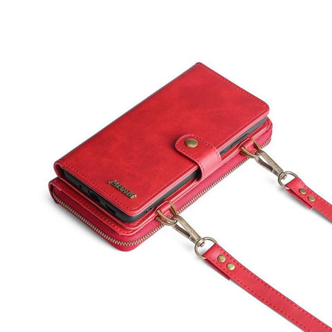 FLOVEME Wallet Phone Case For iPhone 13 14 Pro Max Wallet Zipper Leather Bag For 14 Max 13-PA00625-Veeddydropshipping