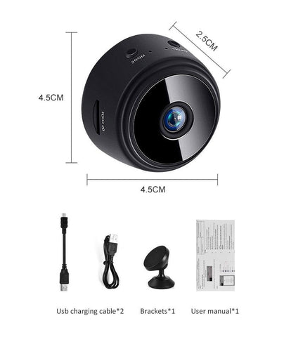 WIFI Camera Wireless  Micro  Wide-angle Lens Infrared -CO00080-Veeddydropshipping