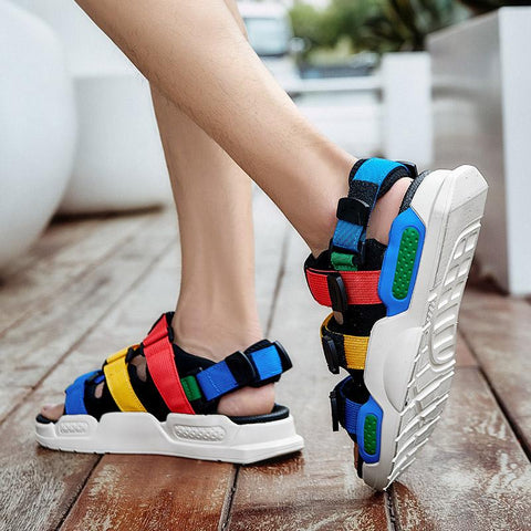 Sandals Outdoor Water Shoes Men Beach Gladiator Boots-BS01515-Veeddydropshipping