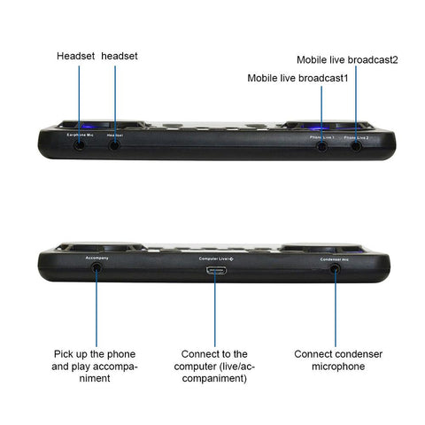 Sound Card Sound Effects Bluetooth-compatible  Audio Interface-CO00089-Veeddydropshipping