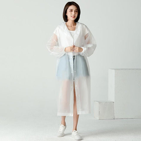 Hooded Thickened Waterproof Raincoat-HA00976-Veeddydropshipping