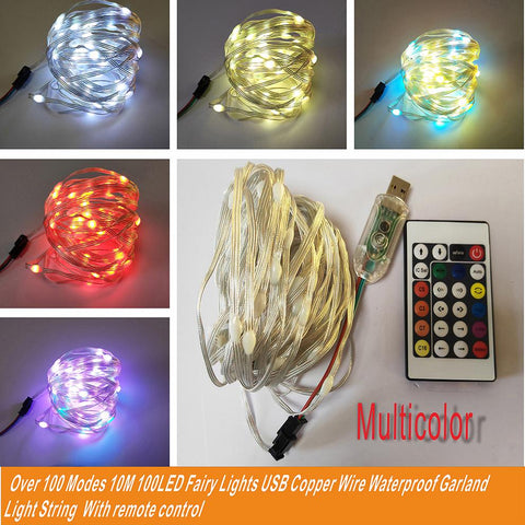 10M 5V LED Fairy Lights USB Power Supply  Smart Fairy String Lights Bluetooth-TI00904-Veeddydropshipping