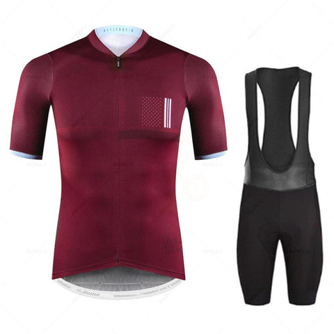 Summer Pro Team Cycling Jersey Suit Racing Bicycle Clothing Men Maillot Ropa -OS00992-Veeddydropshipping