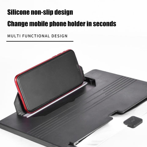10 Inch 3D Mobile Phone Screen Magnifier HD Video Amplifier Stand Bracket with Movie Game-PA00745-Veeddydropshipping