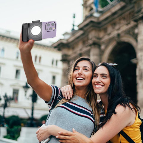 Phone Tripod Mount Blue Tooth Remote Phone Tripod Mount Smartphone Holder Clip Compatible-PA00844-Veeddydropshipping