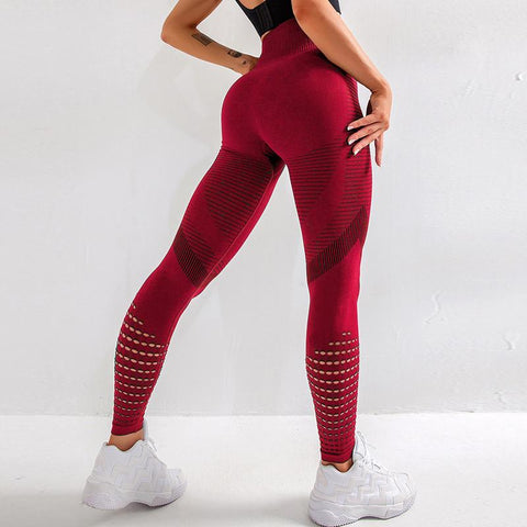 High Waist Fitness Gym Leggings Women Seamless Energy Tights Workout Running -OS00780-Veeddydropshipping