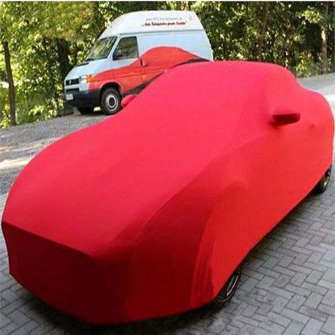 Velvet Full Car Body Cover Dust-proof Protection Cover for Tesla-AM00864-Veeddydropshipping