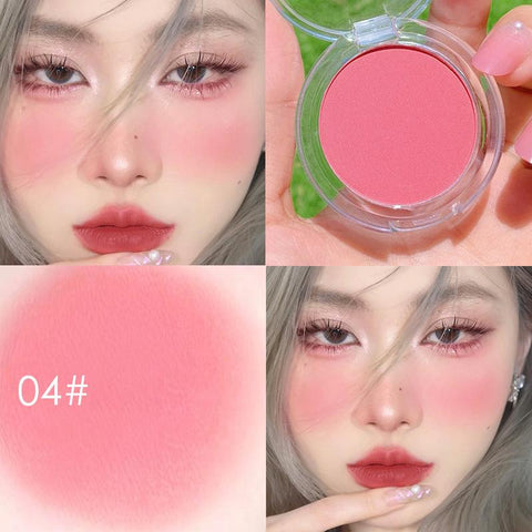 Girl Matte Blush Peach Cream Makeup Blush-BH00682-Veeddydropshipping