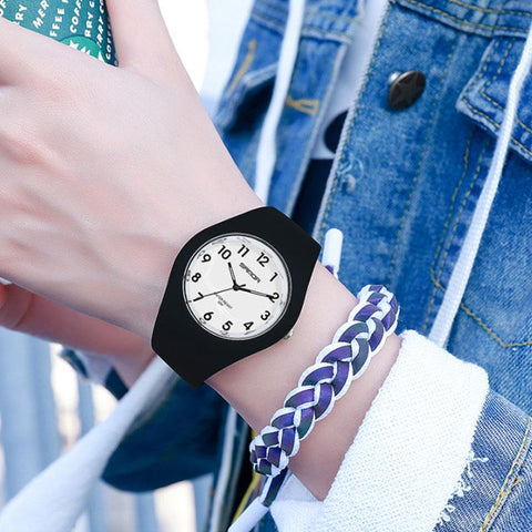 Quartz Watch Fashion Casual Watches Female Silicone Clock -JW00974-Veeddydropshipping