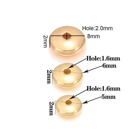 Styles Charm Spacer Beads  Bead Round Loose Beads For DIY -JW01537-Veeddydropshipping