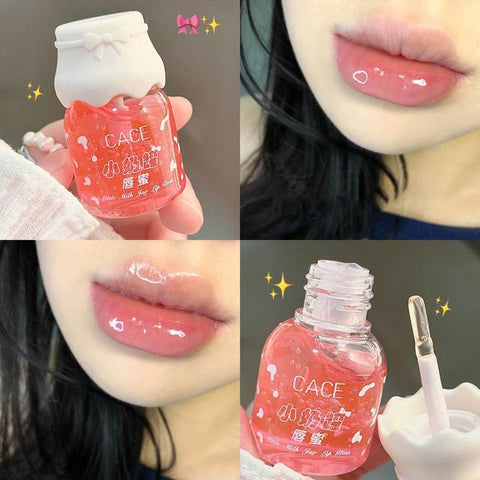 Jar Lip Gloss Lip Plumper Oil Moisturizing Lipstick-BH00673-Veeddydropshipping