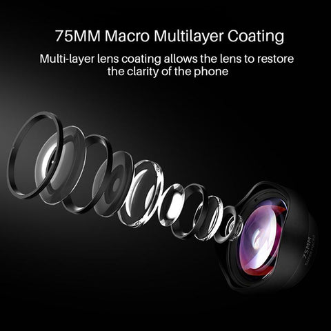 Professional Phone Camera Lens 75mm Macro Lens-PA01211-Veeddydropshipping