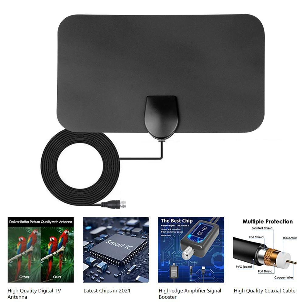 Indoor Signal Amplifier Digital TV Antenna Signal Receiver-Veeddydropshipping