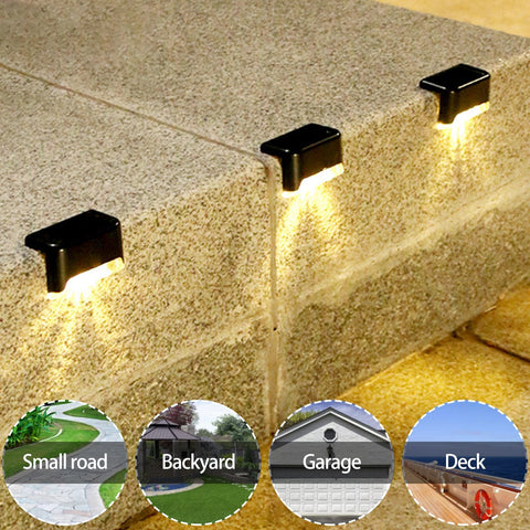 Solar LED Lights Outdoor Garden Lights IP65 Waterproof Solar Step-TI00827-Veeddydropshipping