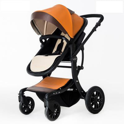 Baby stroller 2023 Newborn baby car,Red Trolley Baby Pushchair car-TB00366-Veeddydropshipping